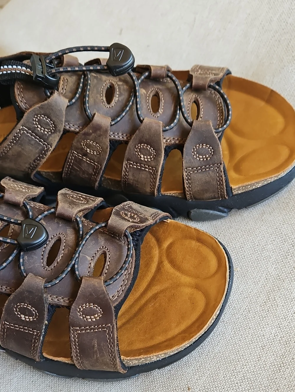 KEEN Newport Leather Hybrid Sandal In Bison Brown, Men's 8.5